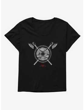 Vikings: Valhalla Erikkson Shield Symbol Womens T-Shirt Plus Size, , hi-res