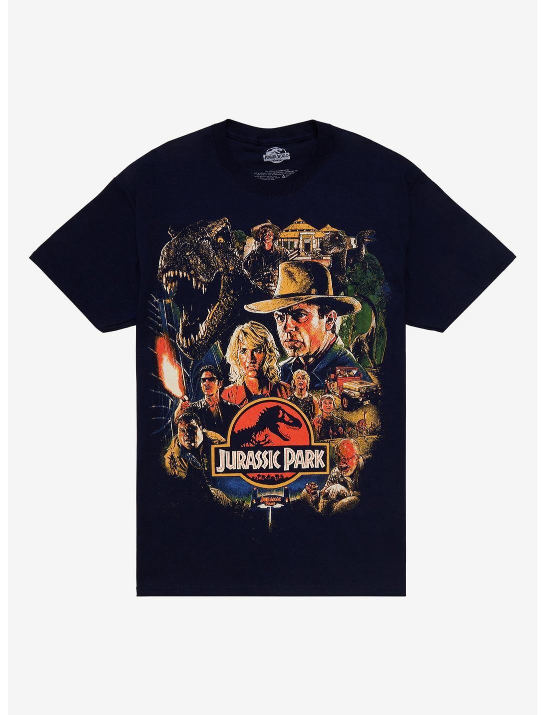 Jurassic Park Vintage Poster T-Shirt | Hot Topic