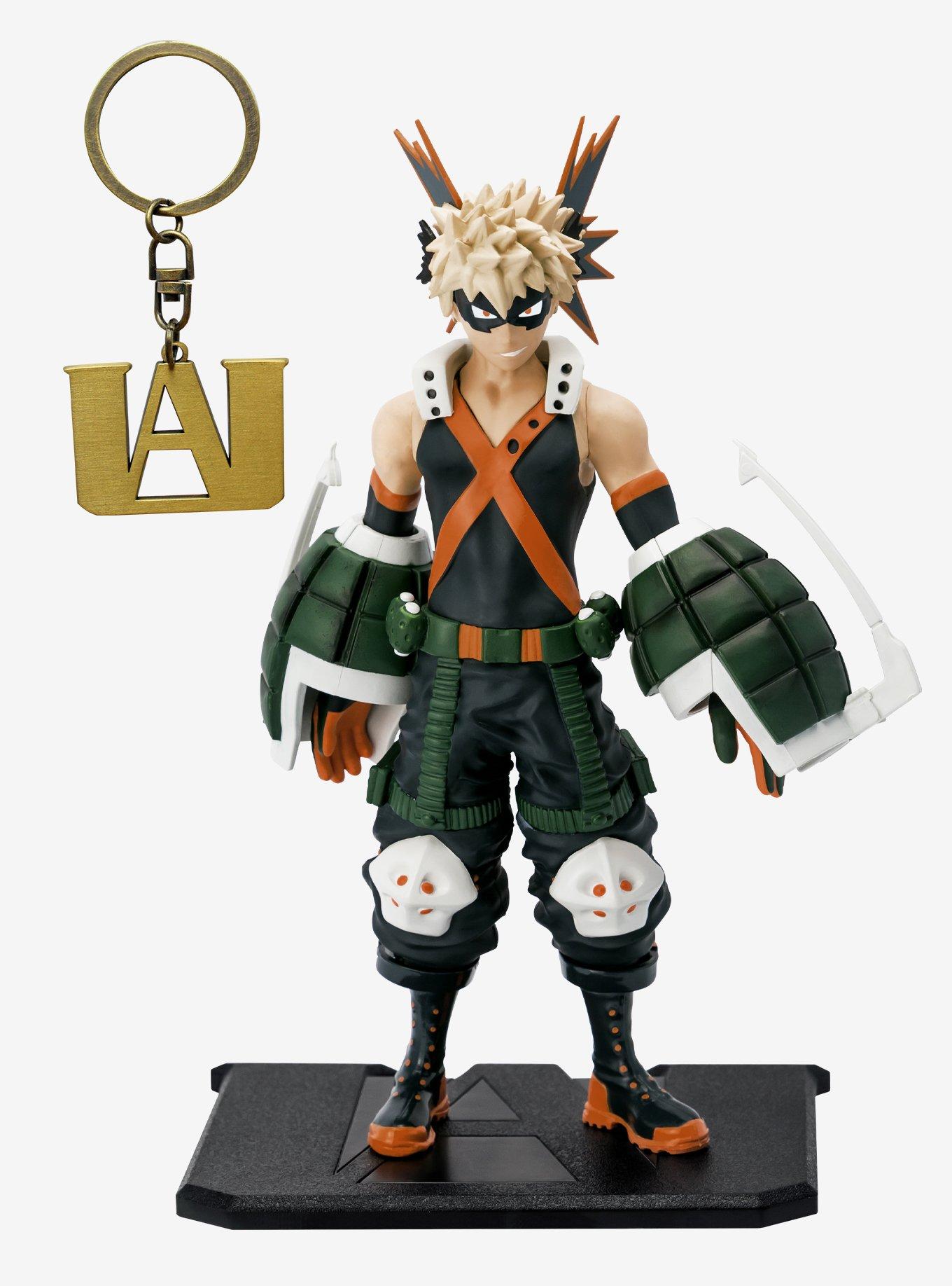 My Hero Academia Katsuki Bakugo Figure with Keychain, , hi-res