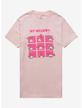 My Melody Emotions Boyfriend Fit Girls T-Shirt, , hi-res