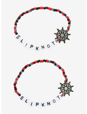 Slipknot Nonagram Best Friend Beaded Bracelet Set, , hi-res