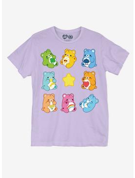 Care Bears X Bright Bat Design Grid Boyfriend Fit Girls T-Shirt, , hi-res