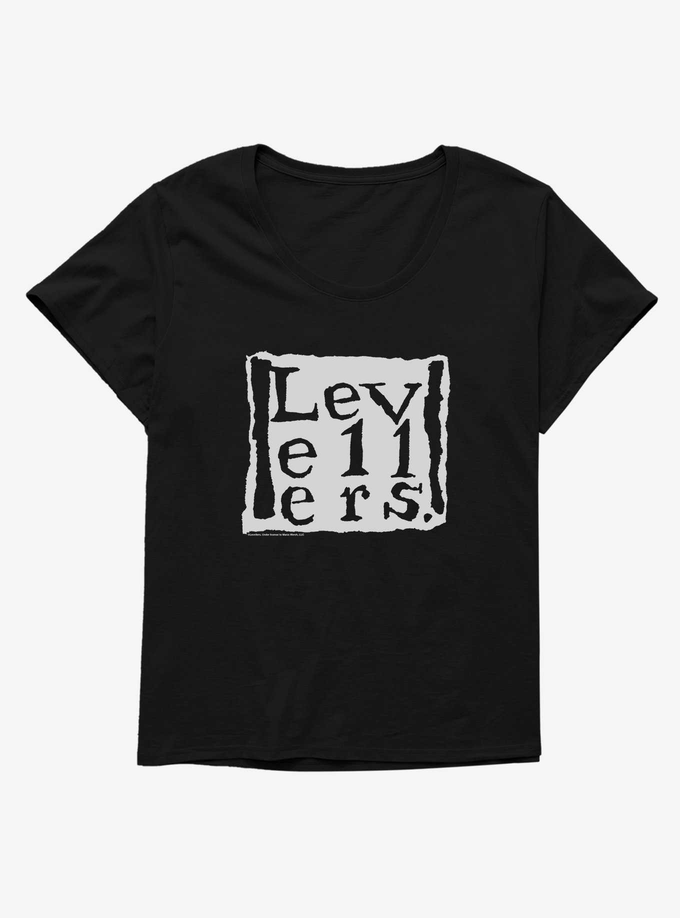 Levellers Band Logo Girls T-Shirt Plus Size, , hi-res
