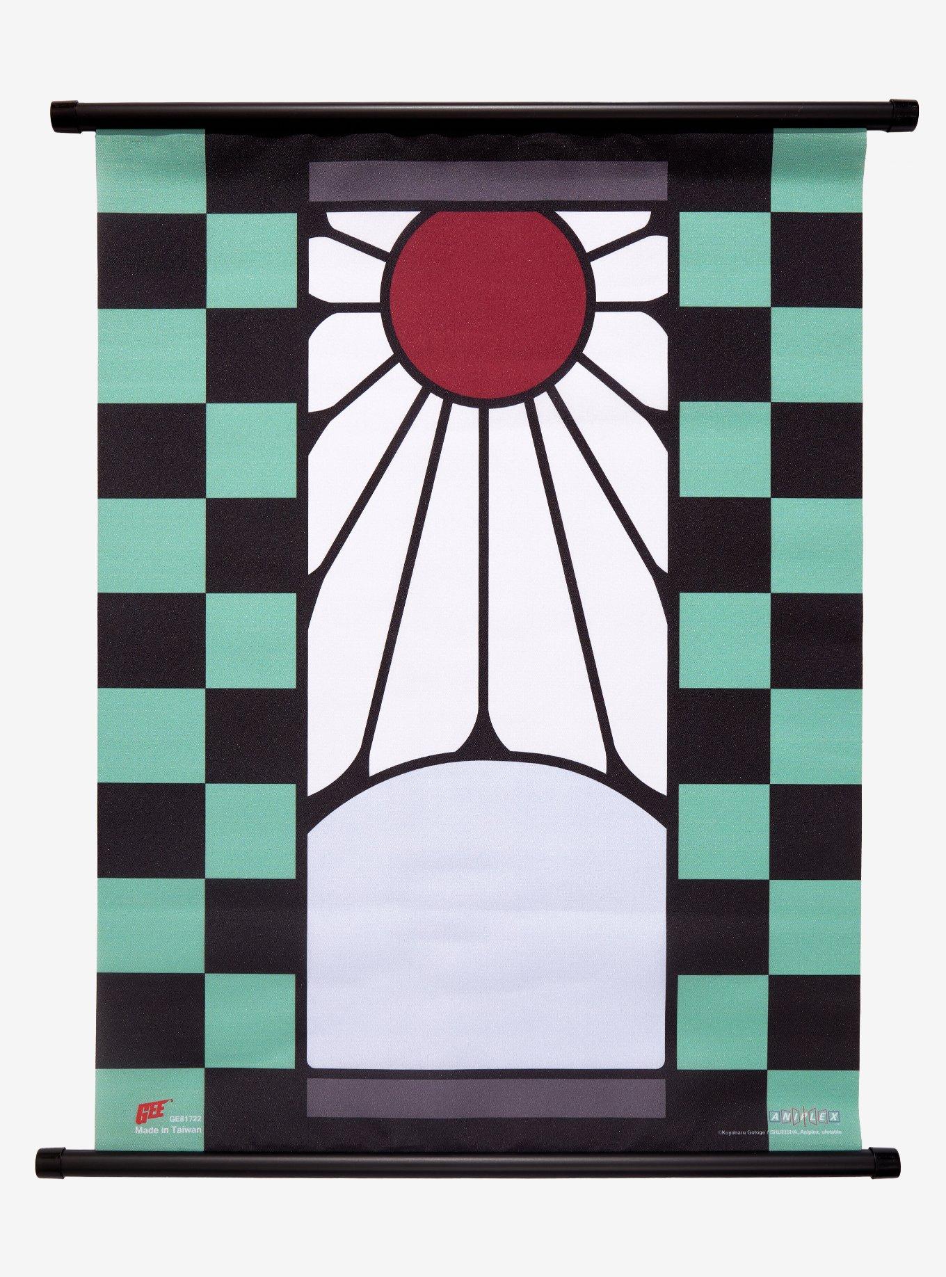 Demon Slayer: Kimetsu No Yaiba Tanjiro Hanafuda Wall Scroll, , hi-res