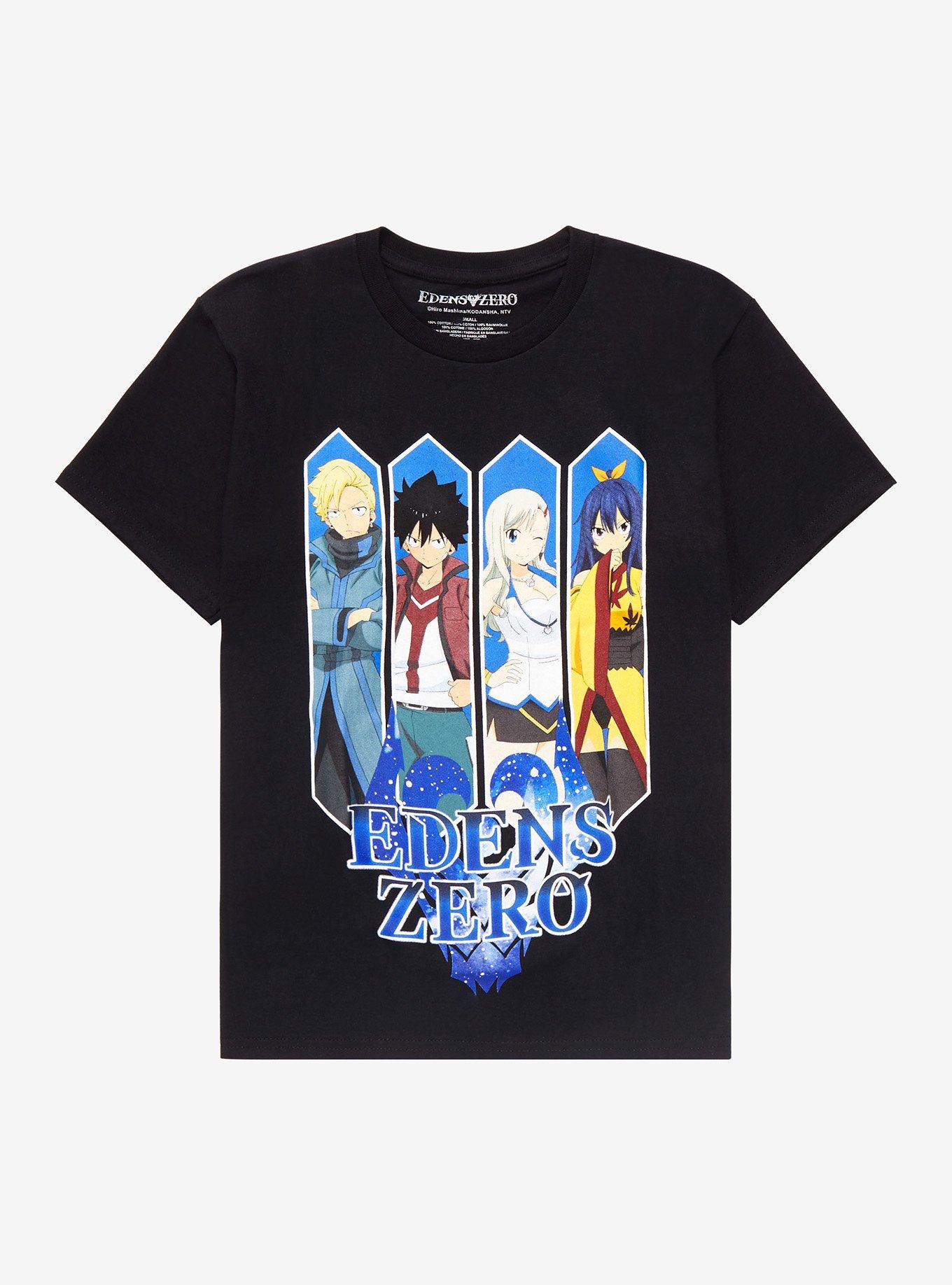 Edens Zero Panels Boyfriend Fit Girls T-Shirt, MULTI, hi-res