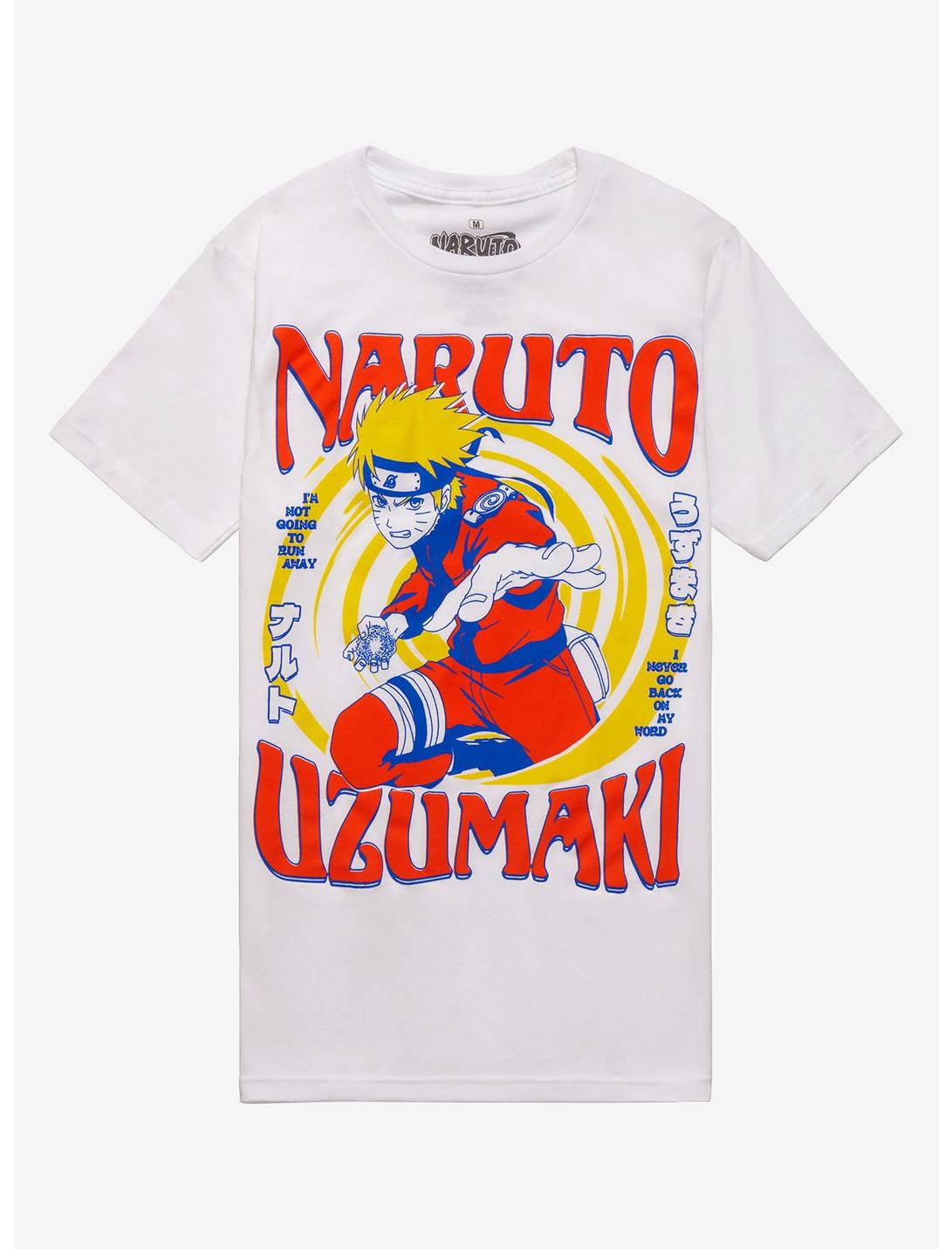 Naruto Shippuden Uzumaki Groovy Boyfriend Fit Girls T-Shirt, MULTI, hi-res