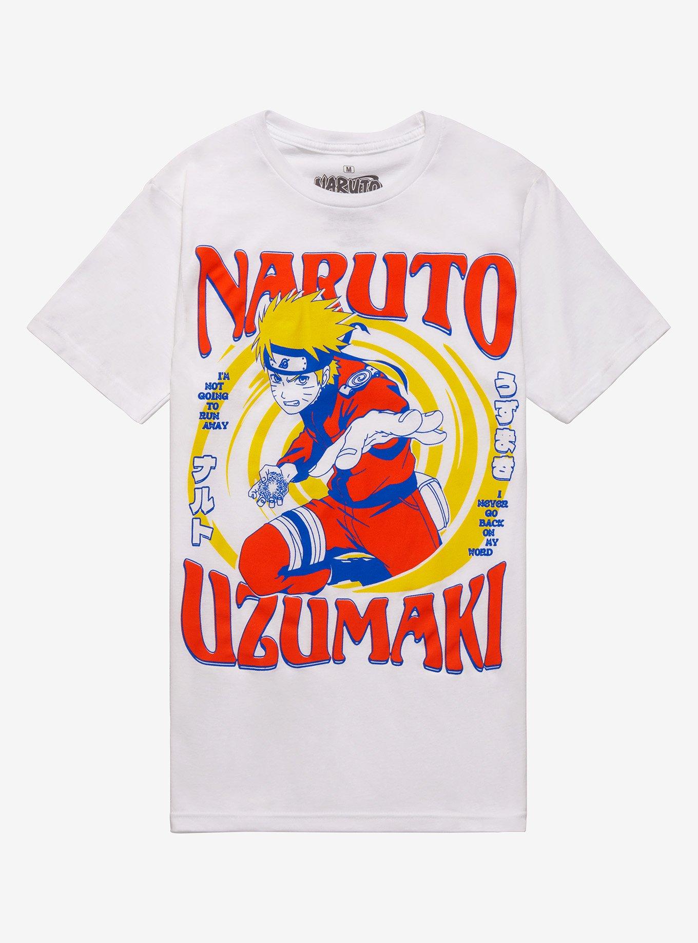 Naruto Shippuden Uzumaki Groovy Boyfriend Fit Girls T-Shirt, MULTI, hi-res