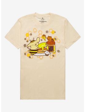 Pompompurin Honey Pancake Boyfriend Fit Girls T-Shirt, , hi-res
