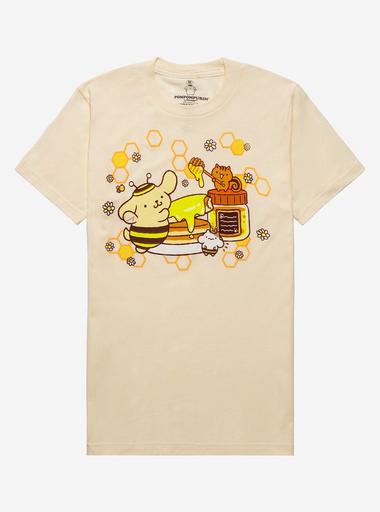【WAIKEI x pompompurin】Cupid pompompurin Raglan T-shirt Sanrio Pompompurin Baguette Tonal Woman's T-Shirt - BoxLunch