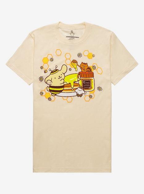 Pompompurin Honey Pancake Boyfriend Fit Girls T-Shirt | Hot Topic