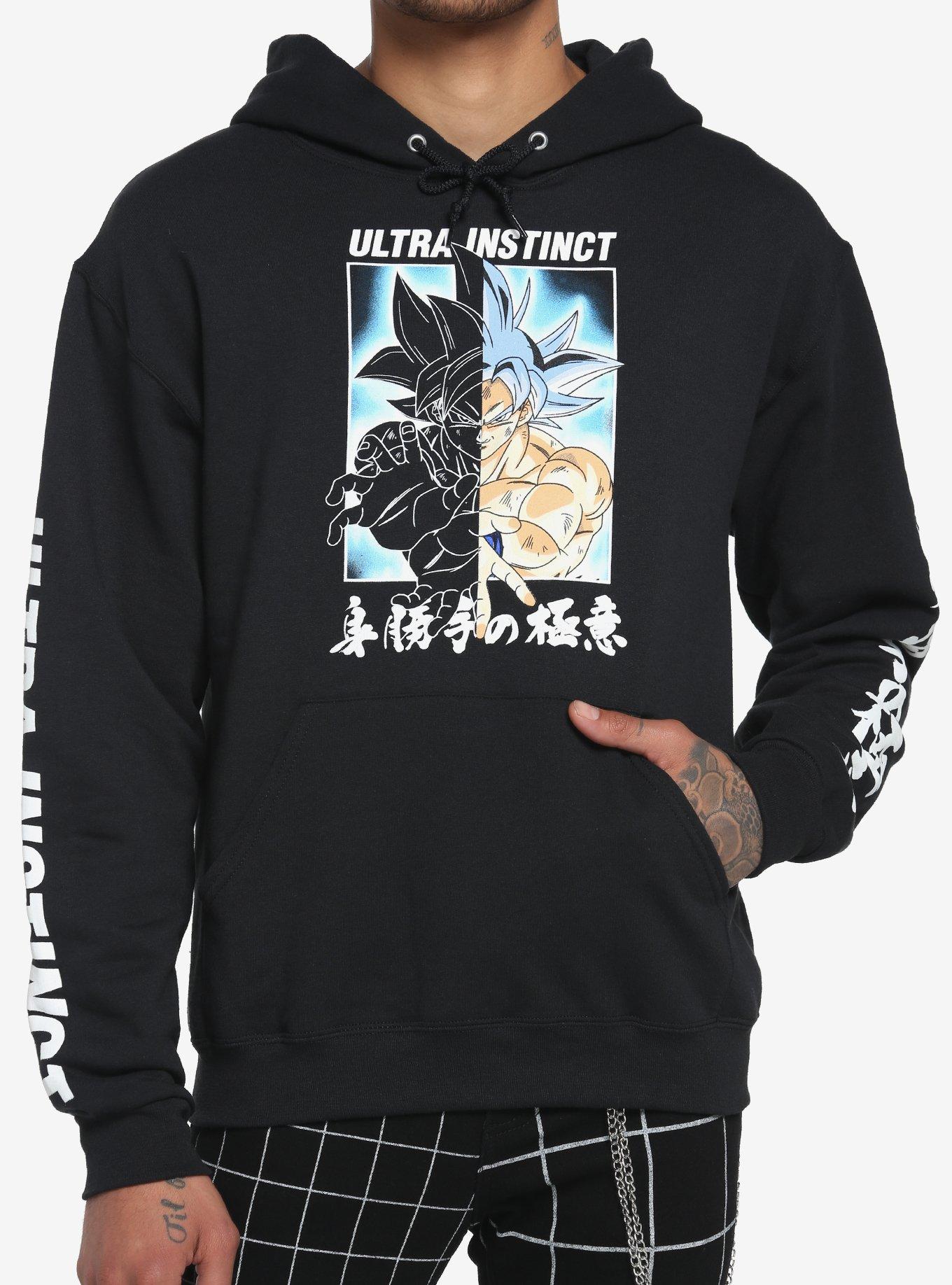 Ultra instinct goku on sale hoodie