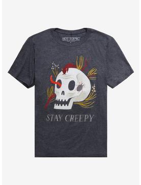 Stay Creepy Critters & Skull T-Shirt By Yasimamura, , hi-res