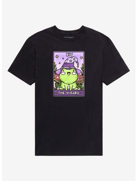 The Wizard Frog Tarot Card T-Shirt, , hi-res