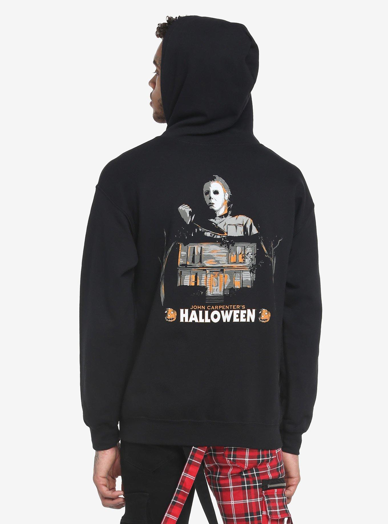 Halloween Myers House Hoodie, BLACK, hi-res