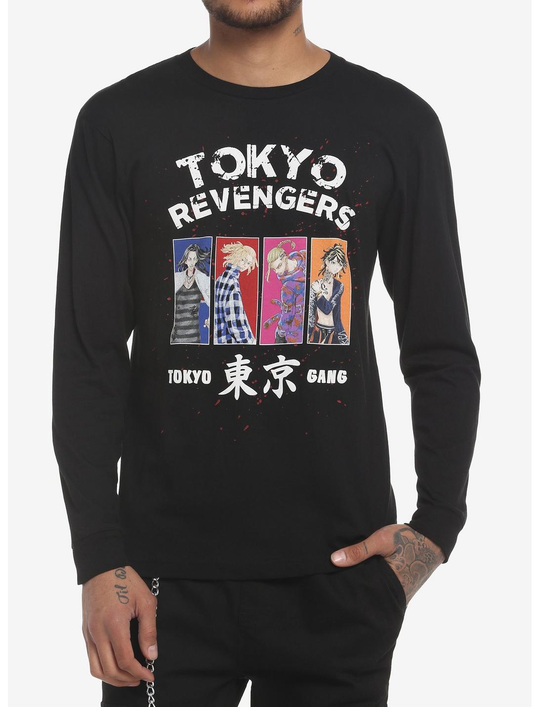 Tokyo Revengers Tokyo Manji Gang Long-Sleeve T-Shirt, BLACK, hi-res