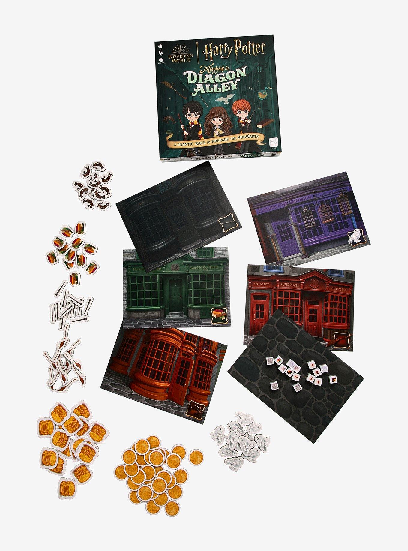 Always Board Never Boring: Review - Harry Potter: Diagon Alley Board Game