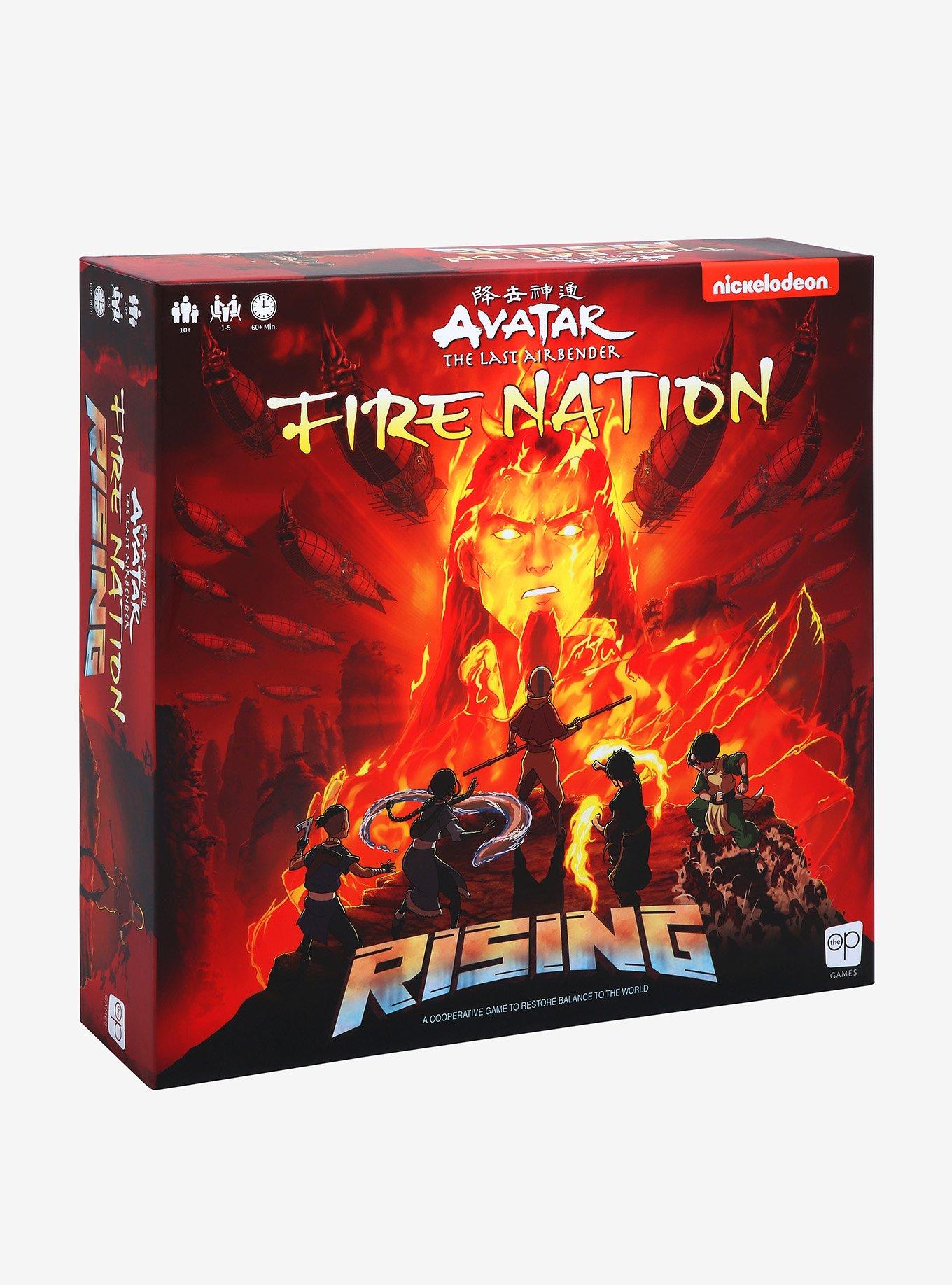 Avatar: The Last Airbender Fire Nation Rising Board Game