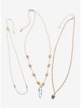 Barbed Wire Skull Opalescent Necklace Set, , hi-res