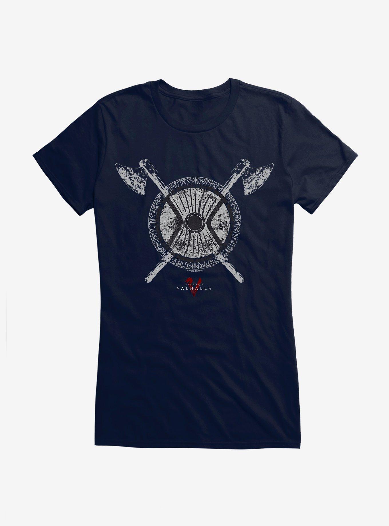 Vikings: Valhalla Eriksdotter Shield Symbol Girls T-Shirt