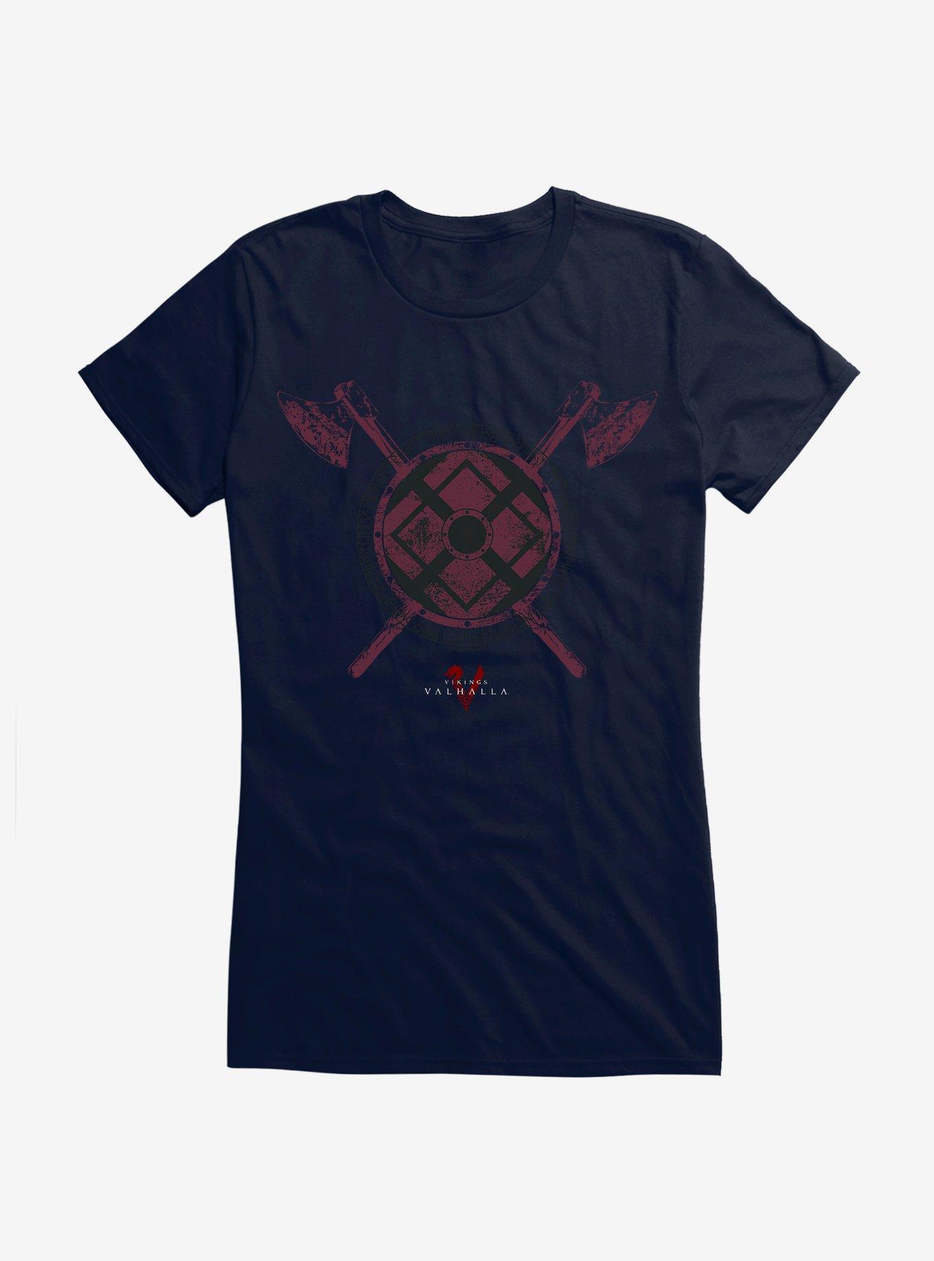 Vikings: Valhalla Sigurdsson Shield Symbol Girls T-Shirt