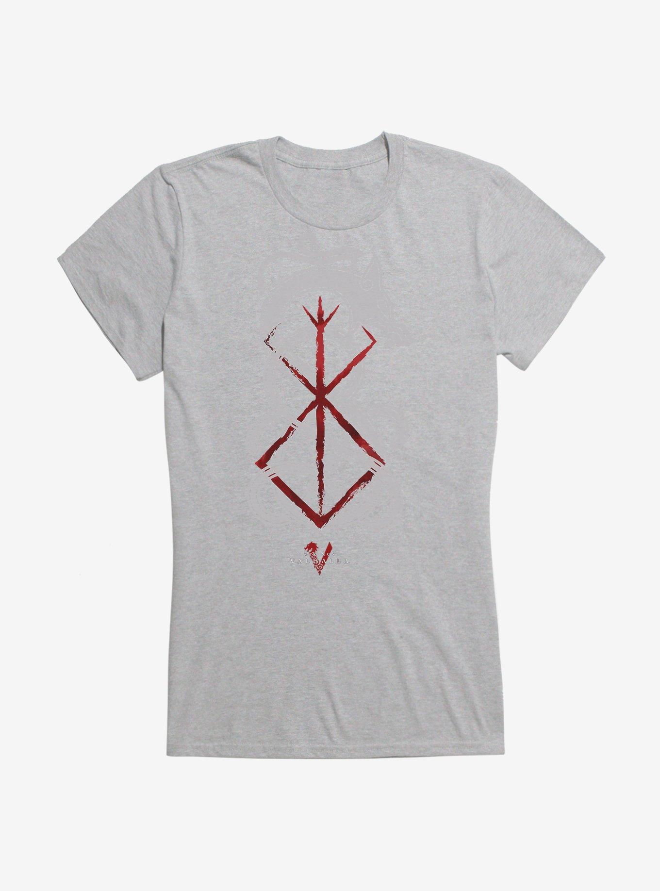 Vikings: Valhalla Snarling Wolf Symbol Girls T-Shirt