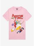 Adventure Time Fionna & Cake Group Boyfriend Fit Girls T-Shirt, MULTI, hi-res