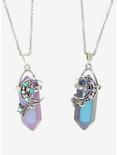 Dark Opalescent Celestial Crystal Best Friend Necklace Set, , hi-res