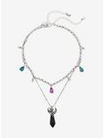 Fairy Crystal Colorful Gem Necklace Set, , hi-res