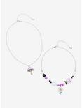 Mushroom & Flower Bead Necklace Set, , hi-res
