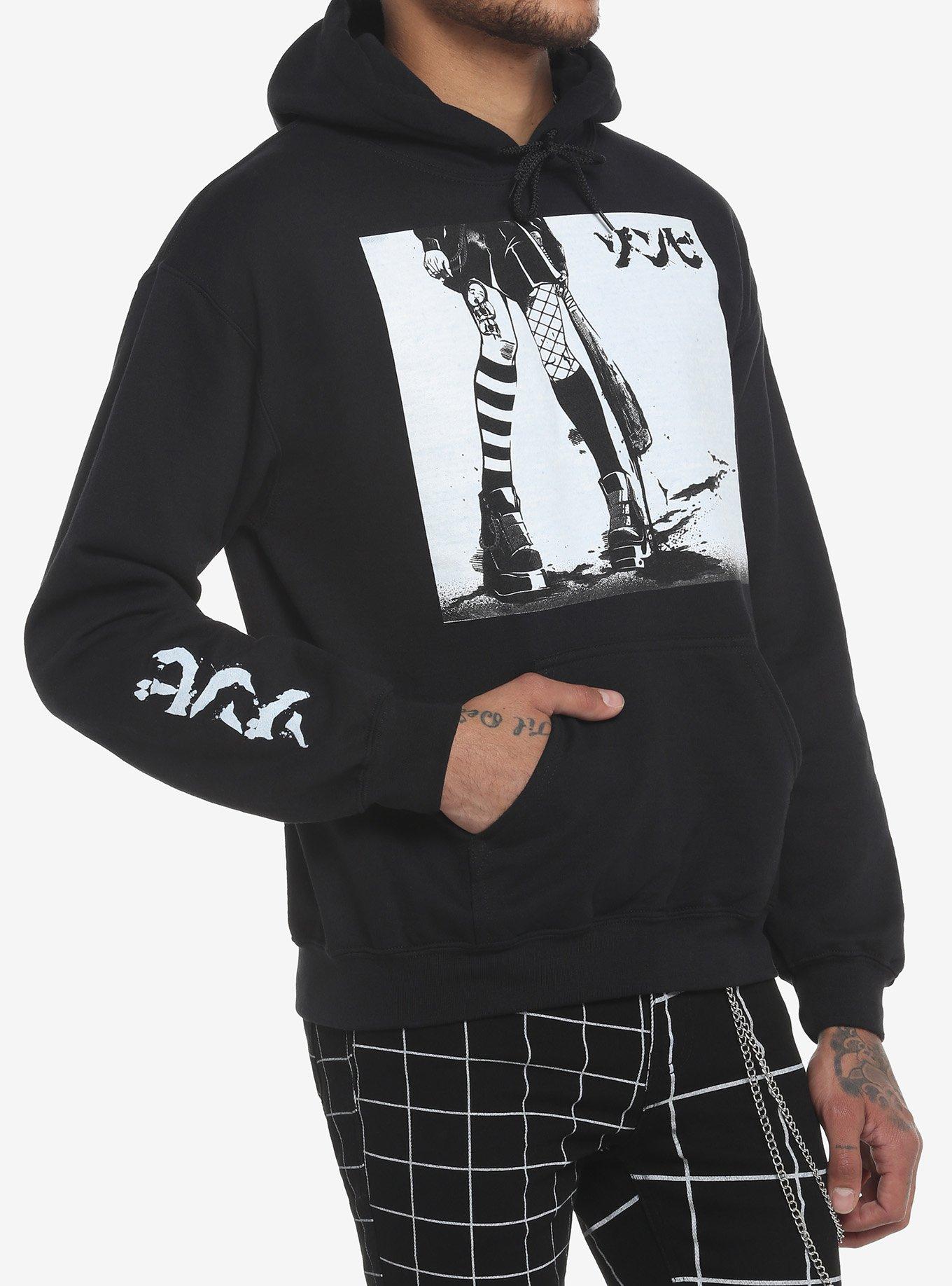 Zombie Makeout Club Baseball Bat Hoodie Hot Topic