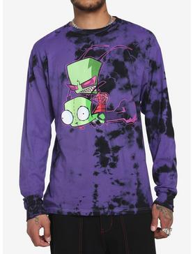 Invader Zim GIR & Zim Purple Wash Long-Sleeve T-Shirt, , hi-res