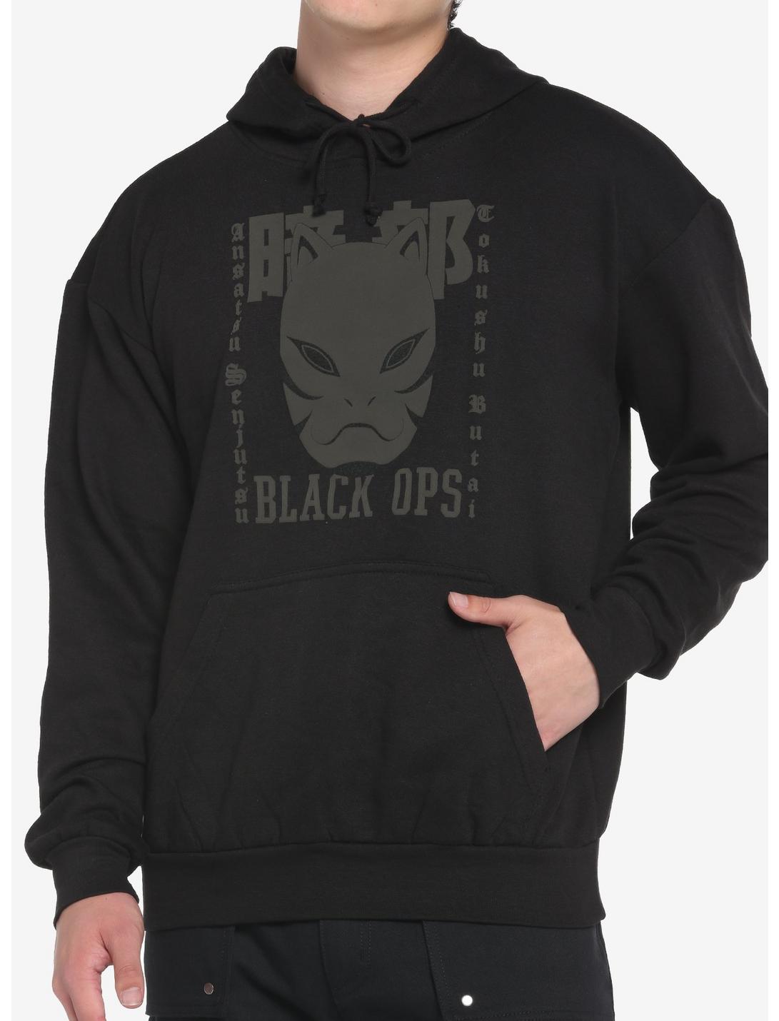 Naruto Shippuden Anbu Black Ops Mask Sweater, BLACK, hi-res