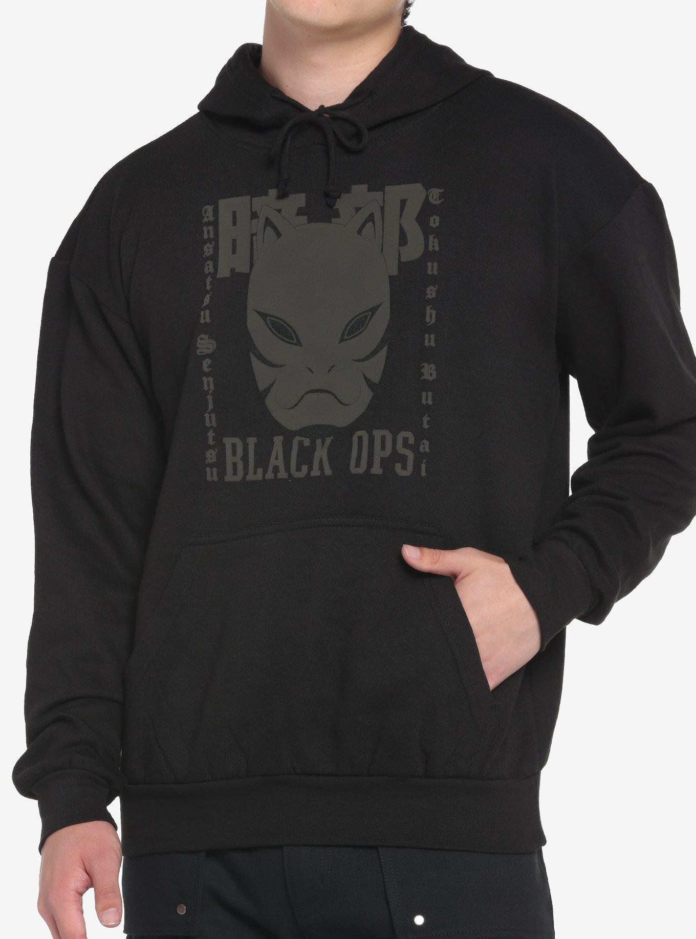 Naruto Shippuden Anbu Black Ops Mask Sweater, BLACK, hi-res