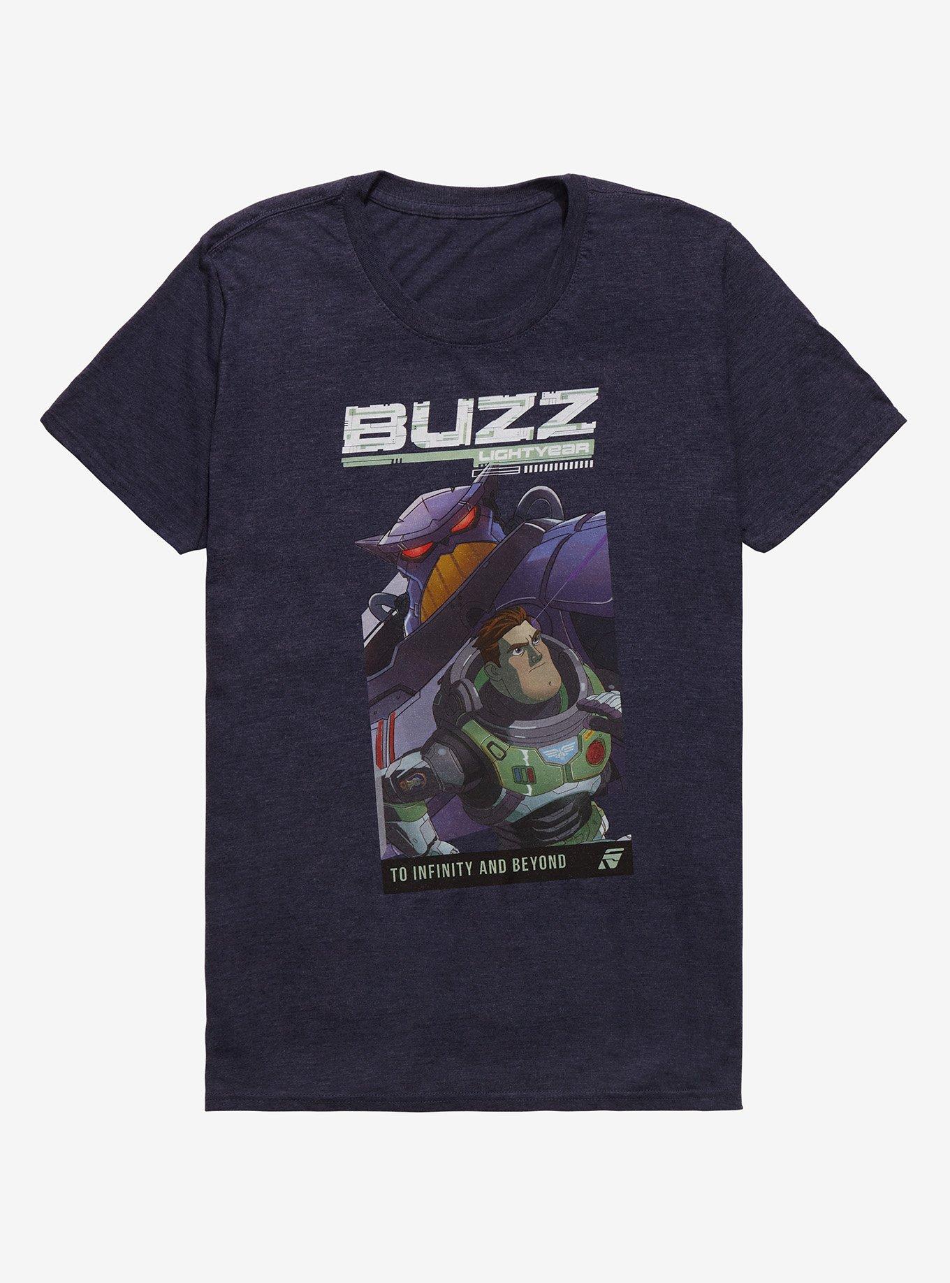 Disney Pixar Lightyear Buzz & Zurg T-Shirt, BLACK, hi-res