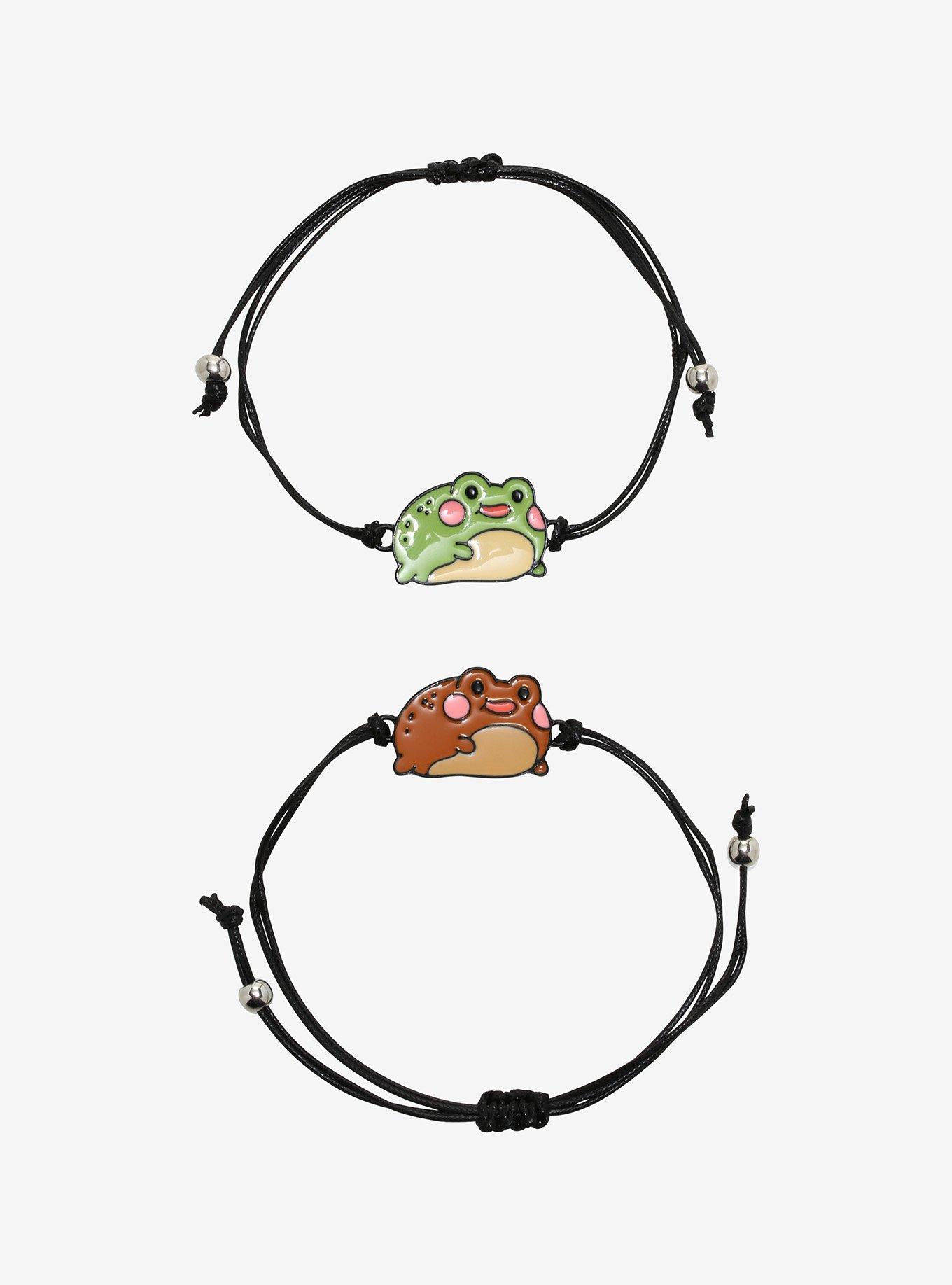 Matching frog store bracelets