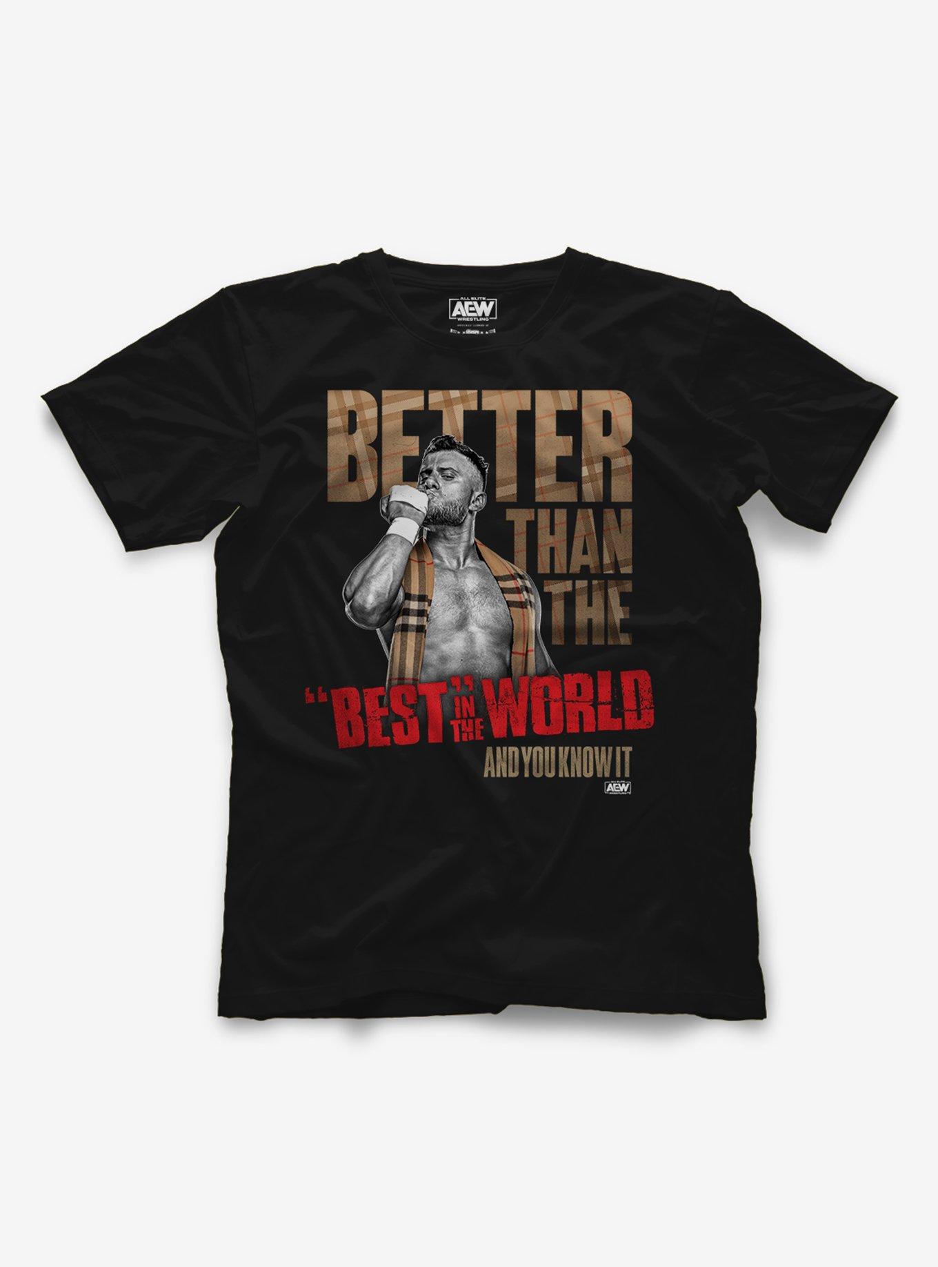 All Elite Wrestling Better Than The Best MJF T-Shirt, BLACK, hi-res