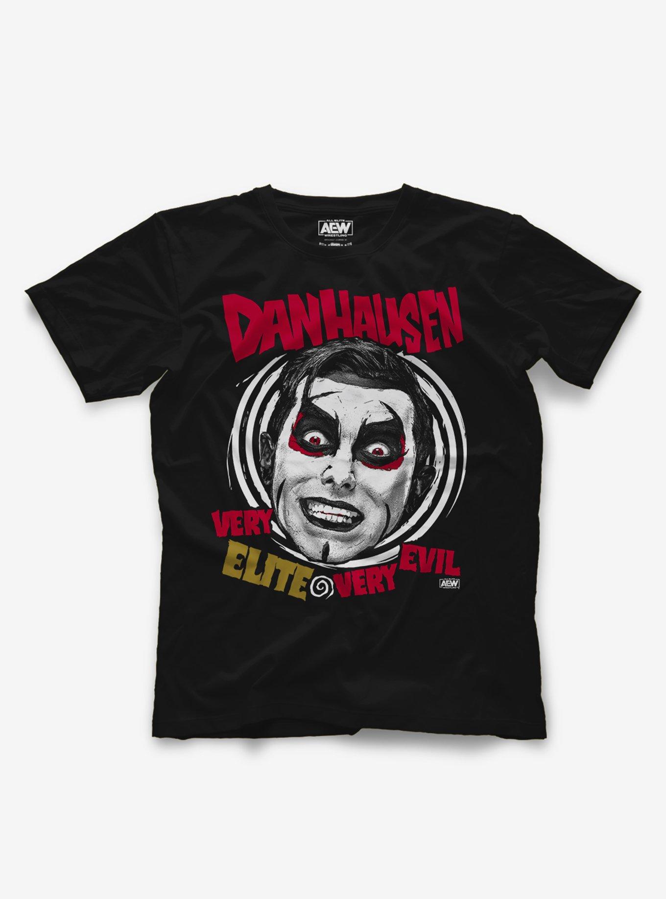 All Elite Wrestling Danhausen T-Shirt, BLACK, hi-res