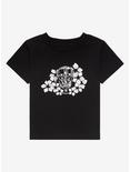 Our Universe Star Wars Darth Vader Floral Toddler T-Shirt - BoxLunch Exclusive, BLACK, hi-res
