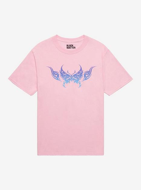 Y2K Butterfly Tattoo Boyfriend Fit Girls T-Shirt | Hot Topic