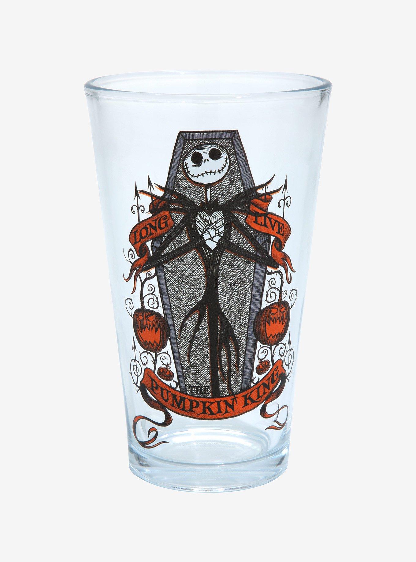 The Nightmare Before Christmas Pumpkin King Pint Glass, , hi-res
