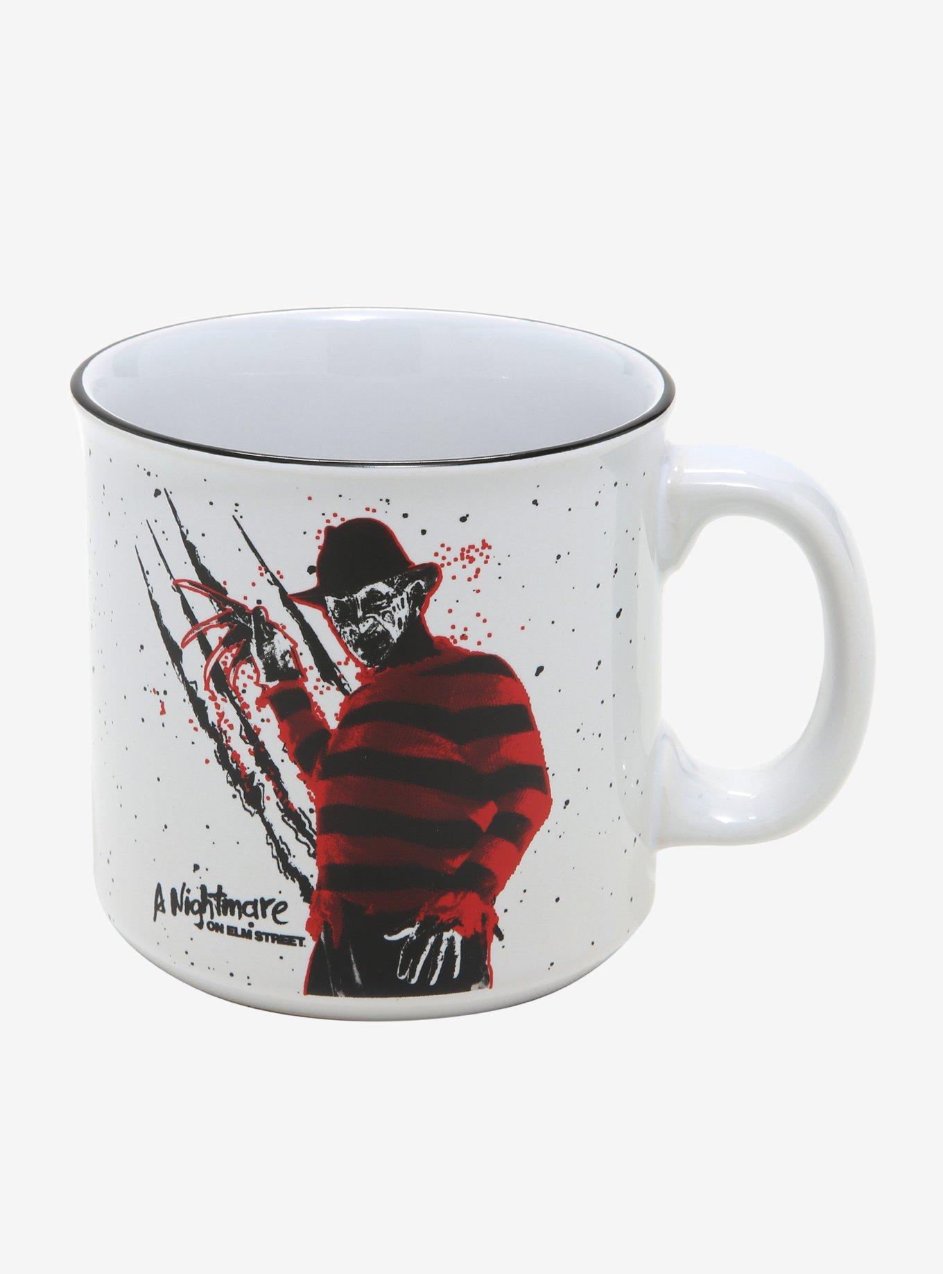 A Nightmare On Elm Street Freddy Claws Camper Mug