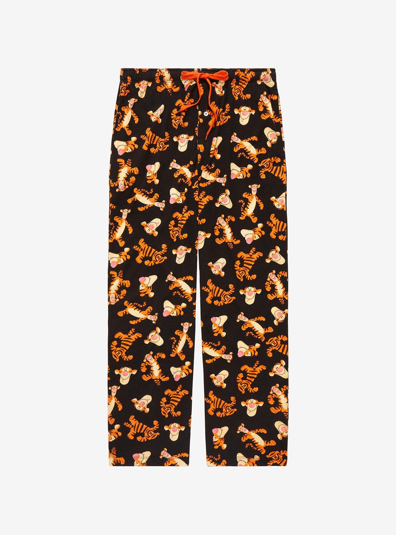 Cute Cartoon Tiger Print Pajama Pants. New Women's Tiger Lounge Pants