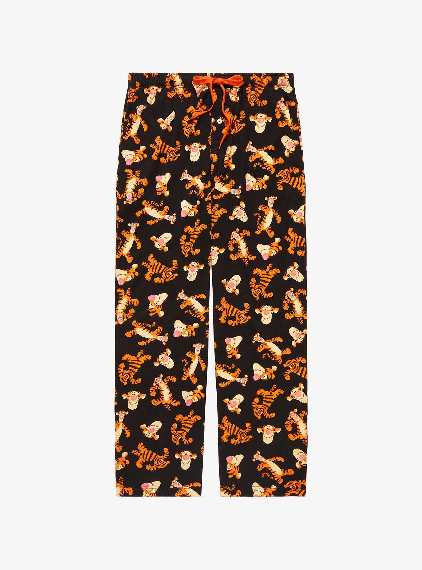 Disney Winnie the Pooh Tigger Allover Print Sleep Pants - BoxLunch Exclusive, , hi-res