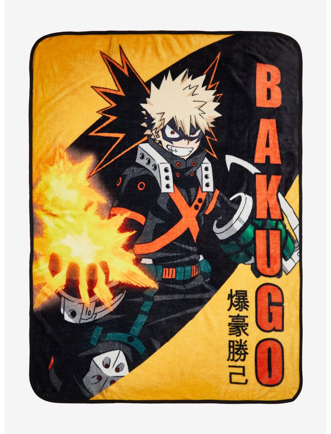 My Hero Academia Bakugo Throw Blanket, , hi-res
