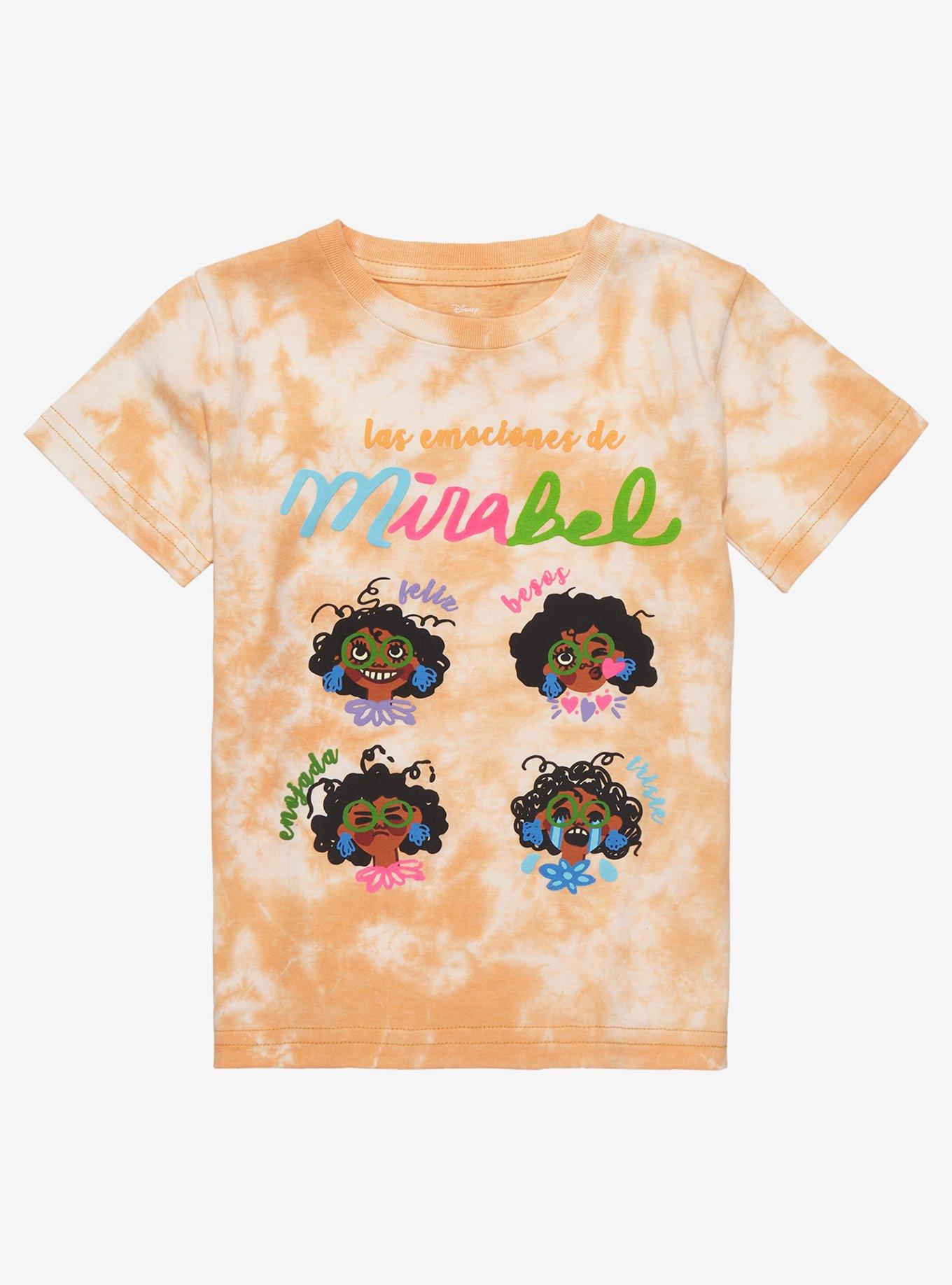 Disney Encanto Mirabel Expressions Tie-Dye Toddler T-Shirt - BoxLunch Exclusive , TIE DYE, hi-res