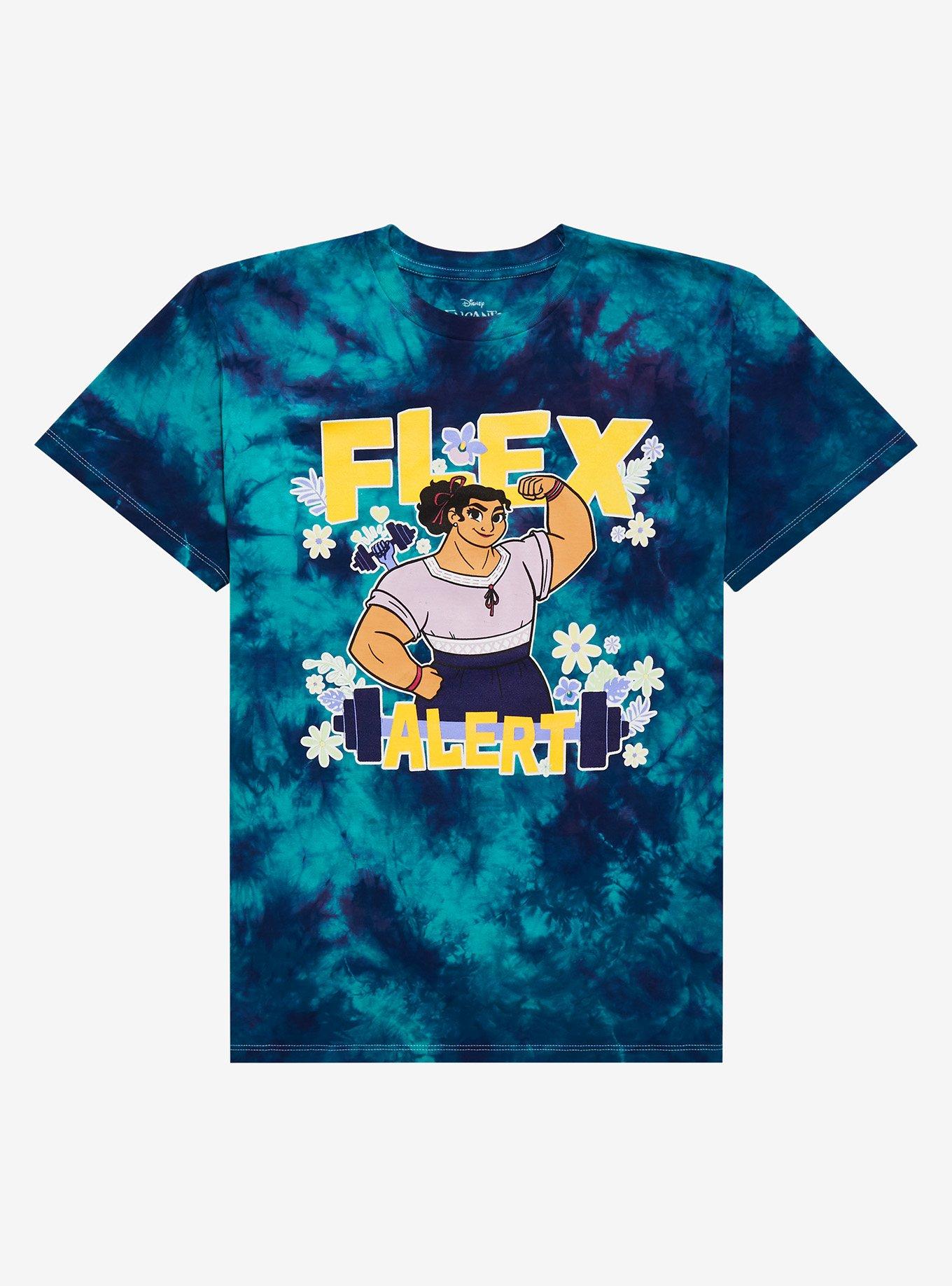 Disney Encanto Luisa Flex Youth Tie-Dye T-Shirt - BoxLunch Exclusive , TIE DYE, hi-res