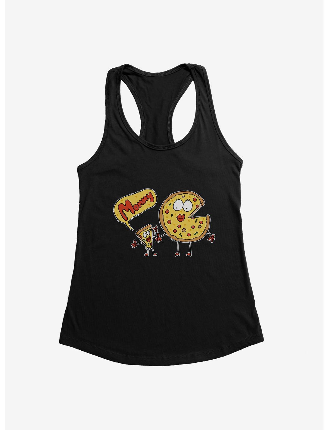 ICreate Mommy Kid Pizza Womens Tank Top, , hi-res