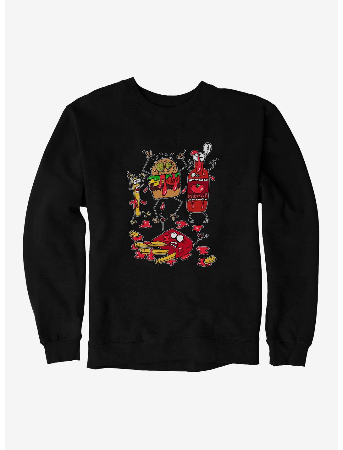ICreate Monster Fast Food Sweatshirt, , hi-res