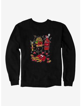 ICreate Monster Fast Food Sweatshirt, , hi-res