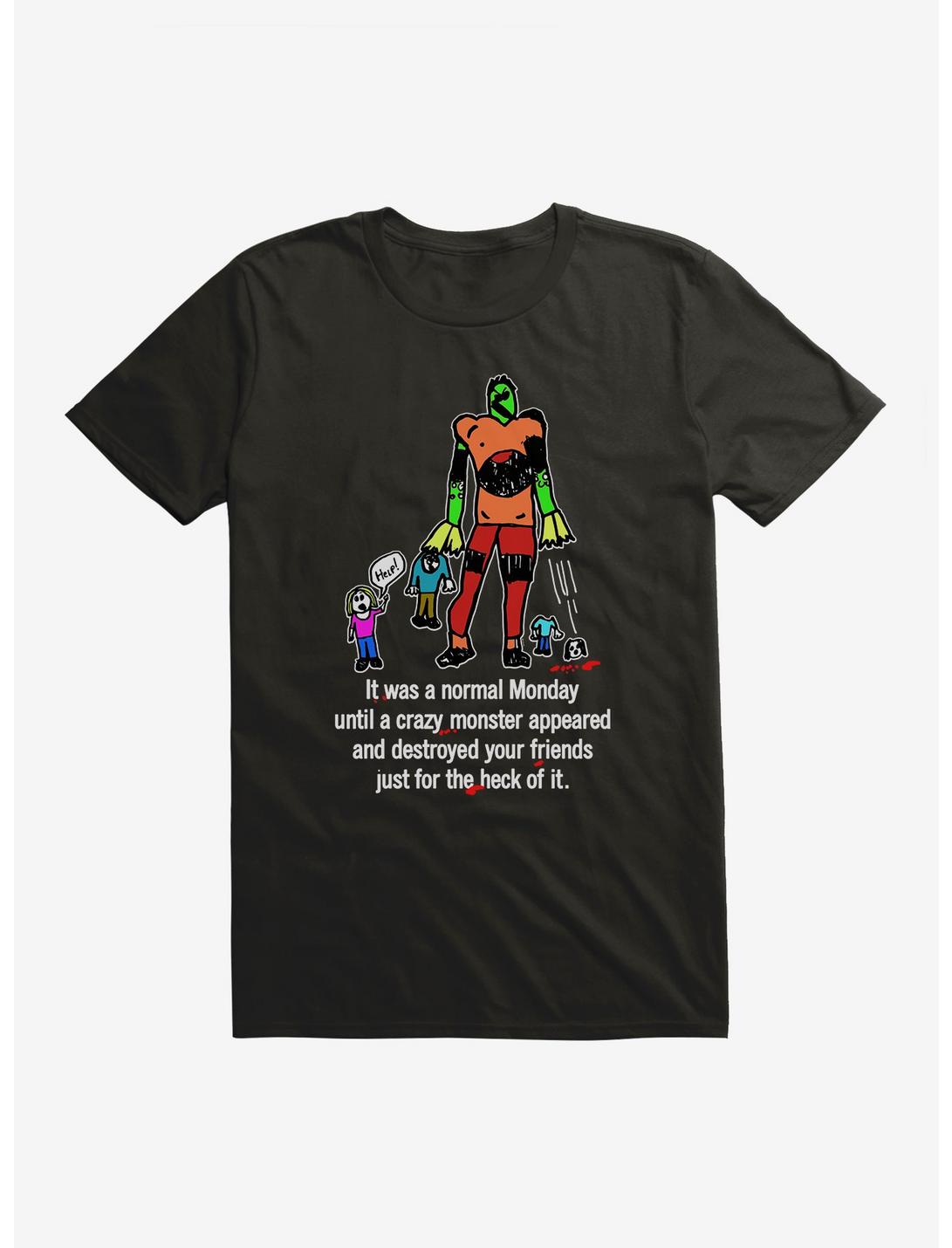 ICreate Crazy Monster Appears T-Shirt, , hi-res